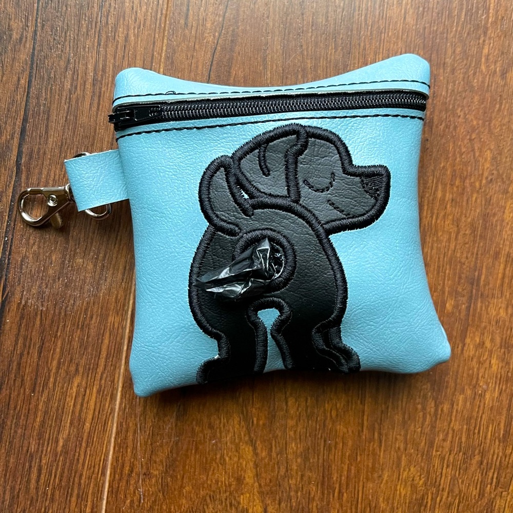 Black Lab Doggie Waste Bag holder